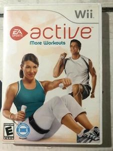 EA Sports Active: More Workouts - Nintendo Wii. Free Shipping! Fitness & Healthy - Picture 1 of 2