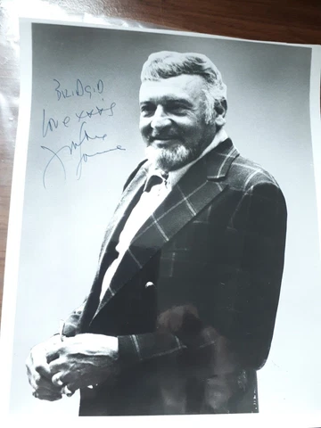 Frankie Laine Hand Signed Photo Cover