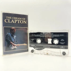The Cream Of Clapton Cassette Eric Clapton 1995 Polydor BMG Direct Marketing - Picture 1 of 8