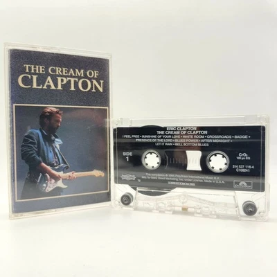 The Cream Of Clapton Cassette Eric Clapton 1995 Polydor BMG Direct Marketing - Image 1 of 4