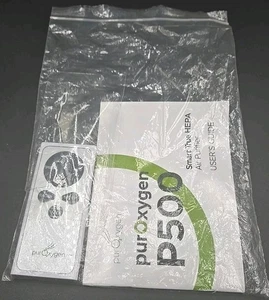 PurOxygen P500 Replacement Remote And Instruction Manual Only New Sealed  - Picture 1 of 3