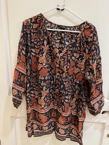 Top donna marca Lucky 1x disegno floreale - Foto 1 di 4