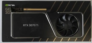 NVIDIA GeForce RTX 3070 Ti Founders Edition 8GB GDDR6X Graphics Card #2 - Afbeelding 1 van 11