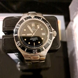 OMEGA Seamaster 200m 36mm Vintage Diver Watch with Box Papers Extras - Picture 1 of 10