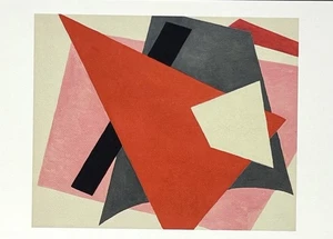 Lyubov Popova (1889-1924) Carta Stampa Arte Pittorica MOMA 4,25”x6” - Foto 1 di 5