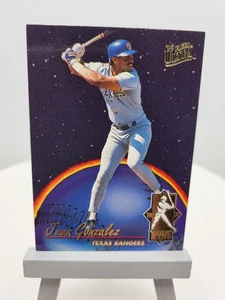 JUAN GONZALEZ 1993 FLEER ULTRA #1 HOMERUN KING MLB RANGERS - Foto 1 di 2
