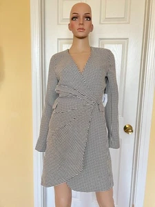 JASON WU Wickelkleid Hahnentritt Gr. XS - Bild 1 von 10