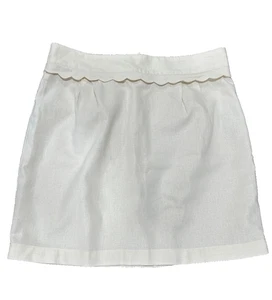 Forever 21 Women's Ivory SKirt Fully Lined Zip Back Size XS - Picture 1 of 4