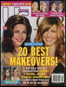 APRIL 5 2004 US WEEKLY MAGAZINE, JENNIFER ANISTON, WITHERSPOON, JESSICA SIMPSON - Picture 1 of 1