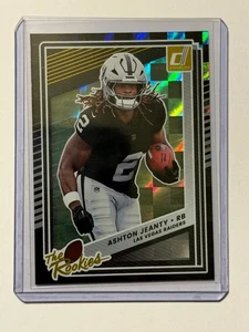 ASHTON JEANTY 2025 Donruss Football The Rookies RC Raiders Rookie Card - Picture 1 of 2