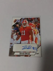 Bryan Bresee 2021 Leaf Pro Set - #PS-BB1 - Saints, Clemson - ROOKIE AUTO - Foto 1 di 2