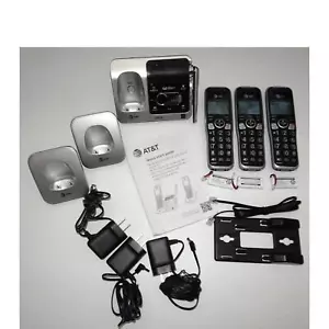 AT&T Bl102-3 Dect 6.0 3-Handset Cordless Phone for Home with Answering Machine - Picture 1 of 11