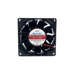1PCS New COOLIMIT DF80252SH Cooling Fan 8025 24V 0.18A 2Pin - Bild 1 von 1