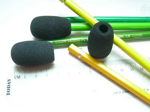 1 Windschutz Windscreen fürMikrofon aus Schaumstoff 35x23 30x8 mm Mikrofonschutz - Bild 1 von 6