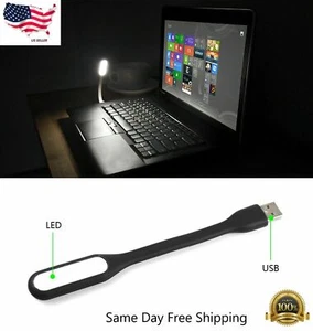2PCS Flexible USB LED Light Lamp Computer Keyboard Study Reading Notebook Laptop - Zdjęcie 1 z 12
