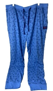 Disneyland Lilo and Stitch Joggers Blue Pants Pajamas Adult Size XL NWOT! - Picture 1 of 13