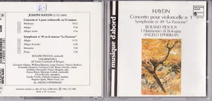 Haydn, Roland Pidoux, Angelo Ephrikian -Concerto Pour Violoncelle- CD near mint - Picture 1 of 1