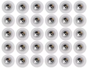 ^ Ry 30 Électrodes Adhésifs Pansements Ronds Stimulateur Électrique Face Sein - Imagen 1 de 3