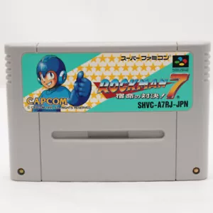 Rockman Megaman 7 SFC SNES Tested&Working Nintendo Super Famicom Japan - Picture 1 of 8