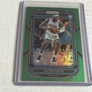 Panini Prizm Jalen Duren 2022 #239 Green Prizm Rookie Detroit Pistons - Imagen 1 de 2