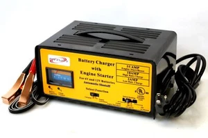 Cargador de batería automático de 2/10/55 amperios con motor Boost 4 autos RV BARCO motocicleta - Imagen 1 de 5
