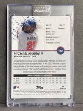 2023 Topps Pristine Error Card Michael Harris II RC And Ty France #152