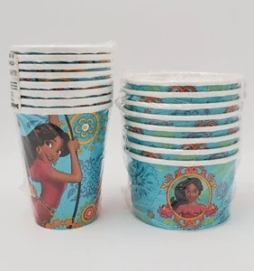 Elena Of Avalor Princess Disney Birthday Party 8 Cups & 8 Bowls Amscan INC. - Picture 1 of 3