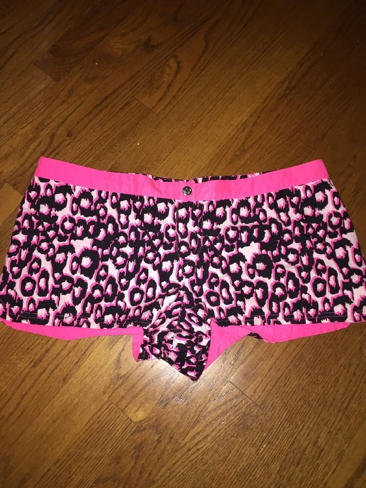 OP Ocean Pacific Beach Dri Fit Bathing Suit Cover Up Shorts Women's SZ M 10-12 - Image 1 of 4