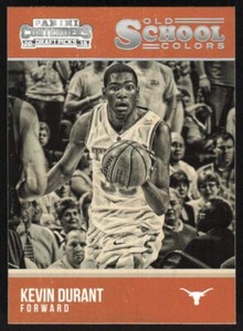 2015-16 Panini Contenders Draft Picks Old School Colors Kevin Durant #18 Texas