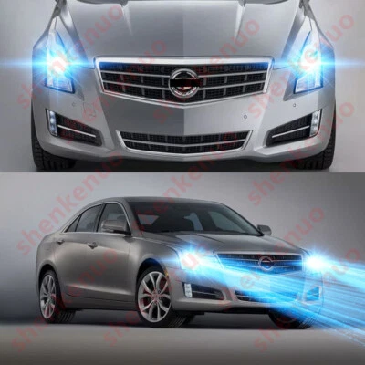For CADILLAC ATS 2013-2017 - 2PC 8000K LED Headlight Kit High/Low Beam Bulbs - Image 1 of 4