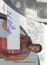 2002-03 SPx Basketball #122 Melvin Ely RC /1999 AUTO Jersey
