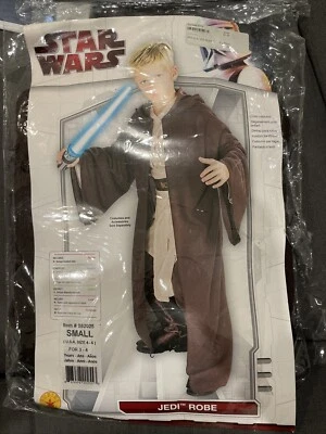 Disfraz de túnica Jedi de lujo para niños - pequeño (4-6) Foto 1 de 2