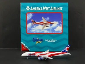 1:400 Gemini Jets GJAWE270 Die-Cast America West Ohio Boeing 757-200 Aircraft - Picture 1 of 14
