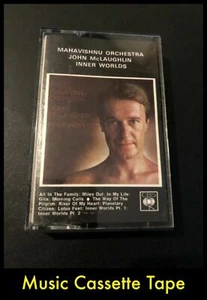 Mahavishnu Orchestra John McLaughlin Inner Worlds - Cassette Tape CBS 40-69216 - Imagen 1 de 3