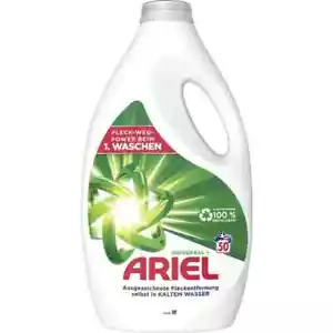 Ariel Vollwaschmittel Flüssig 50 Wäscheladungen *Spar Preis* - Bild 1 von 3