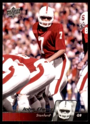 2011 Upper Deck #14 John Elway Stanford Cardinal - Image 1 of 2