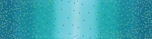 BEST OMBRE CONFETTI Turquoise Quilt Fabric 10807-209M by 1/2 Yard by V & Co - Picture 1 of 1