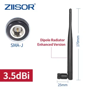 LoRa 915MHz Antenna Meshtastic Helium Omnidirectional Aerial Dipole SMA Male - Picture 1 of 1
