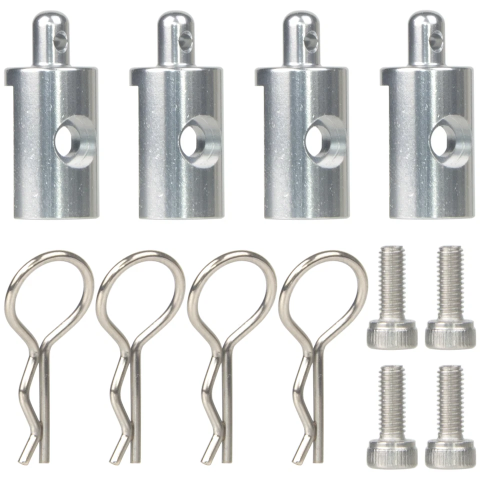 RC Aluminum Body Mounts Shell Posts for  Tamiya CW-01 Chassis Lunch Box Midnight - Image 1 of 1