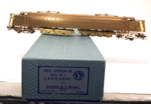 Custom Brass EL-323 HO Scale Great Northern RR B-D+D-B Electric Loco Unpainted - Picture 1 of 8
