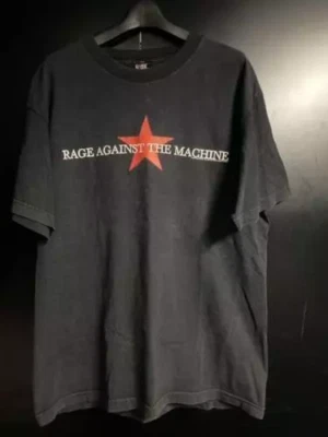 Rage Against The Machine RATM Band Basic Logo Star T-Shirt Full Size S-5XL TT690 - Bild 1 von 3