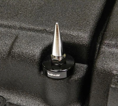 VMS BILLET ALUMINUM CHROME H22 VALVE COVER WASHER SEALS STD SPIKE NUT BOLT KIT  - Image 1 of 4