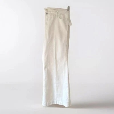 Pantalón de mujer Jessica Simpson True Love pierna ancha 18W blanco jean nuevo con etiquetas Foto 1 de 4