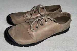 Keen Bleeker Men’s Sz. 11.5 Lace Up Casual Walking Shoes Brown Leather 1008689 - Picture 1 of 7