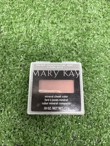 Mary Kay Mineral Cheek Color Blush GOLDEN COPPER Full Size #012965 New - Picture 1 of 3