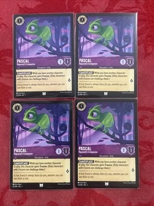 4x Lorcana Le Premier Chapitre - Pascal - Compagnon de Raiponce - 53/204 X4 - Photo 1/7
