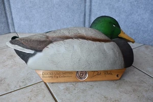 Life Size Shooting Rig Collection Ducks Unlimited Mallard Drake duck Dick Rhode - Picture 1 of 6