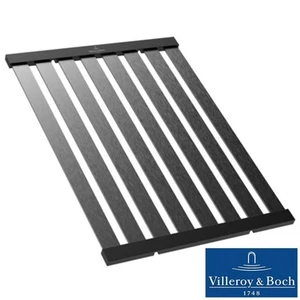 Villeroy & Boch Anthracite Stainless Steel Folding Draining Rack 9K130005 - Picture 1 of 8