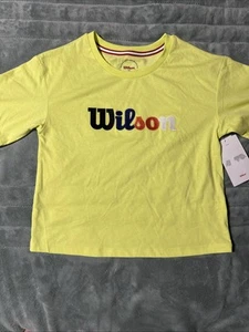 Wilson Shirt-Kids Size L (14) -New With All Stitched On Logos. - Picture 1 of 3