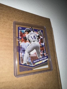 2022 Panini Donruss Artist Proof 5/10 Andres Galarraga #228 - Picture 1 of 9